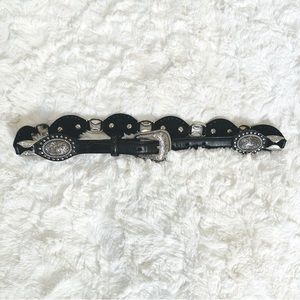 JUSTIN’s Leather Concho Belt Size 30-34